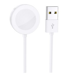 Кабель для Apple Watch Borofone BQ13 Magnetic (Білий)