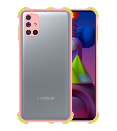 Casing Armor Frame Samsung Galaxy M51 (Pink)