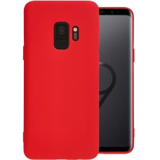 Силіконова обкладинка iNavi Color для Samsung Galaxy S9 (Червона)