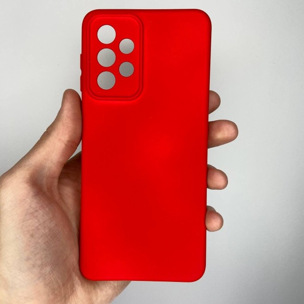 Силикон Original 360 Case Samsung Galaxy A33 (ShutCam) (Красный)