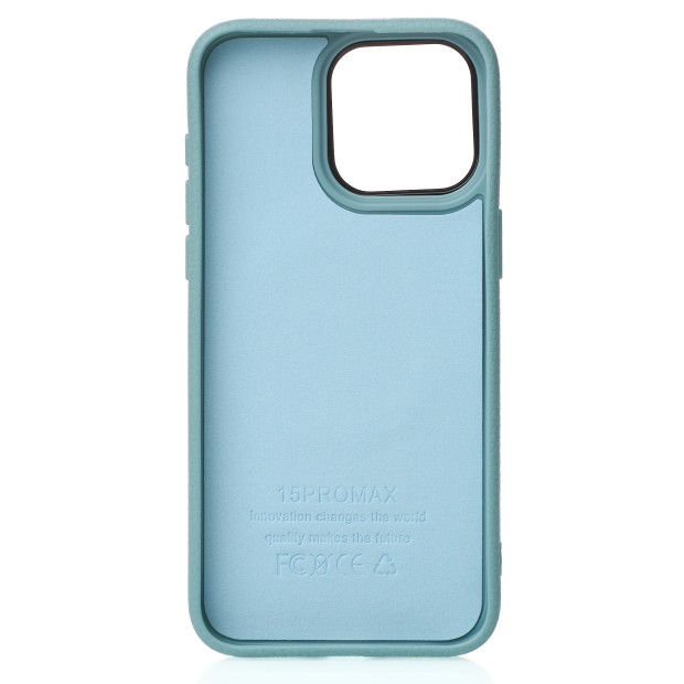 Накладка Beats Leather Textured MagSafe Apple iPhone 13 (Wave Blue)