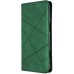 Case with Flip Cover Leather Book for Xiaomi Mi 10T  /  Mi 10T Pro (Dark Green)