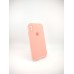 Силикон Original Square RoundCam Case Apple iPhone X / XS (14) Pink