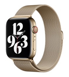 Ремінець Milanese Loop для Apple Watch 38  /  40  /  41  /  SE (OldGold)