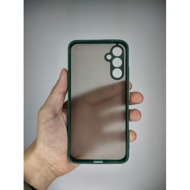 Totu Gingle Series Case for Samsung Galaxy A34 5G (Dark Green)