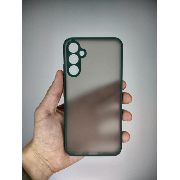 Totu Gingle Series Case for Samsung Galaxy A34 5G (Dark Green)