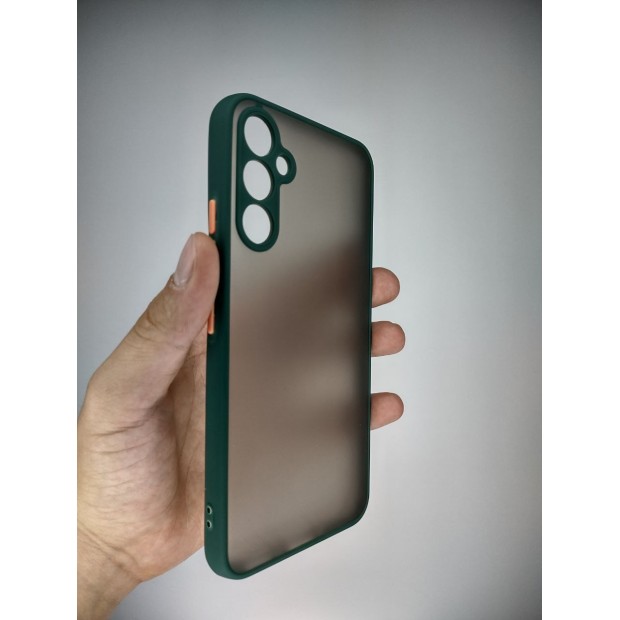 Totu Gingle Series Case for Samsung Galaxy A34 5G (Dark Green)