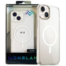 Накладка Monblan Magsafe Apple iPhone 13 Mini (Прозрачный)