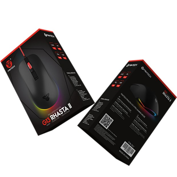 Миша дротова ігрова Fantech G13 Rhasta 2 (Чорний)