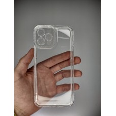 Чехол силиконовый Diamond Apple iPhone 12 Pro Max (Прозрачный)