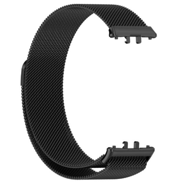Ремешок Milanese Loop Samsung Galaxy Fit 3 (R390) (Чёрный)