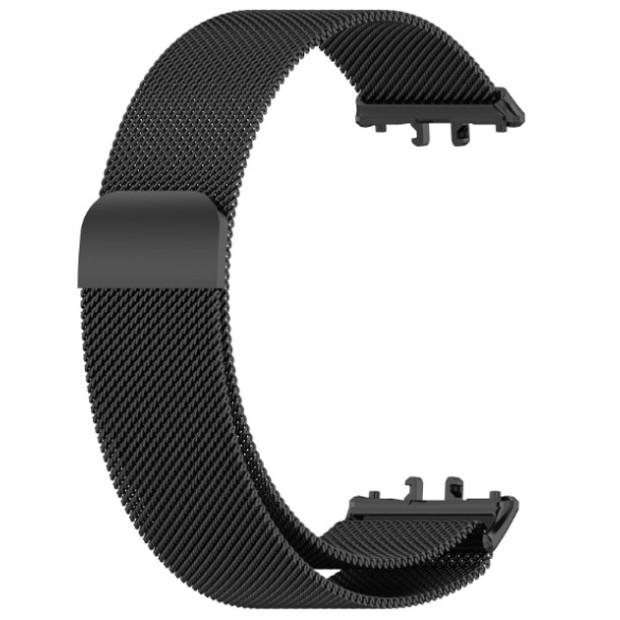 Ремешок Milanese Loop Samsung Galaxy Fit 3 (R390) (Чёрный)