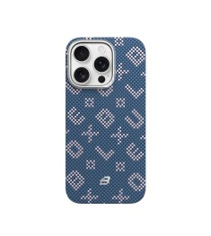 Чохол Blueo Gilded Tactile Woven Galaxy Aramid MagSafe для Apple iPhone 16 Pro M..