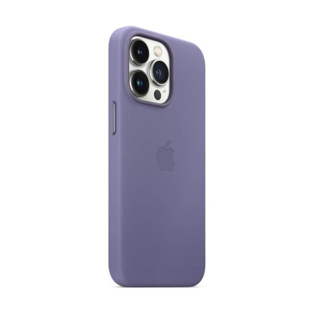 Чехол Leather Case with Magsafe Apple IPhone 14 Pro Max (Wisteria)