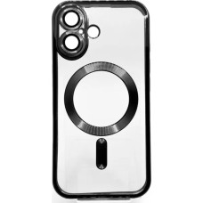 Чехол UMKU Shining with MagSafe Apple iPhone 16 (Black)