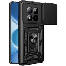 Бронь-чохол Ring Serge Armor Case Xiaomi Redmi Note 15 Pro 4G (ShutCam) (Чорний)