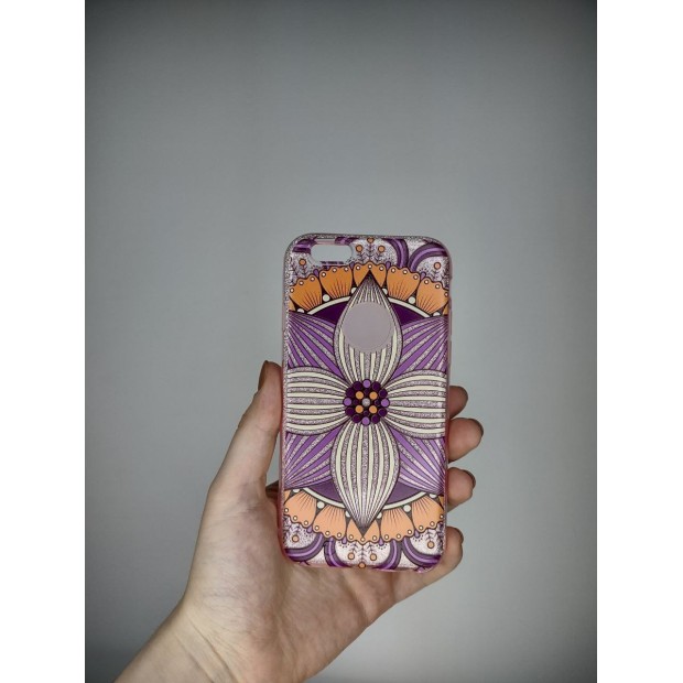 Силикон Glitter Apple iPhone 6 / 6s (Lily)