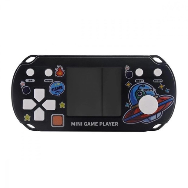 Портативна ігрова консоль Tetris T12 (Чорна)