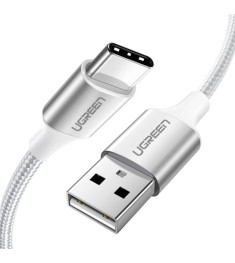 USB-кабель UGREEN US288 3A (2m) (Type-C) (White) (60133)