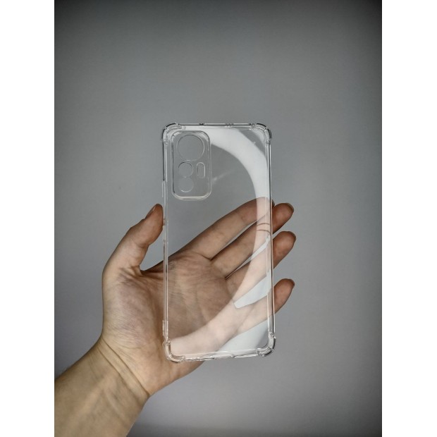 Силіконовий чохол 6D для Xiaomi Redmi Note 12S 4G (ShutCam) (Прозорий)