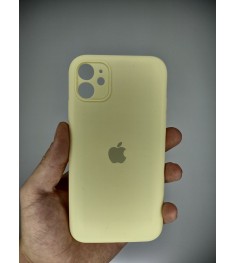 Силіконовий чохол Original RoundCam для Apple iPhone 11 (51) Mellow Yellow.