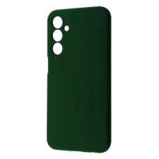 Чехол Silicone Case Samsung Galaxy S24 FE (Тёмно-зелёный)