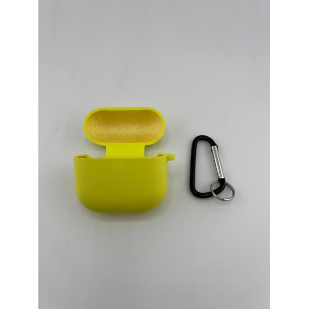 Чехол для наушников Full Silicone Case with Microfiber Apple AirPods 4 (40) Flash