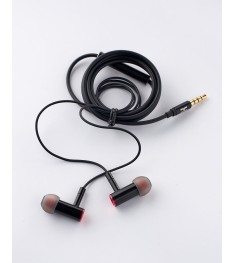 Дротові навушники-гарнітура вакуумні DC DCS-18 (Чорний) D