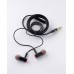 Дротові навушники-гарнітура вакуумні DC DCS-18 (Чорний) D