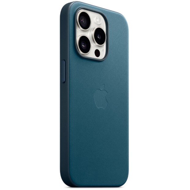 Case FineWoven with MagSafe for Apple iPhone 15 Pro (Pacific Blue) (Original)