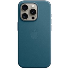 Case FineWoven with MagSafe for Apple iPhone 15 Pro (Pacific Blue) (Original)