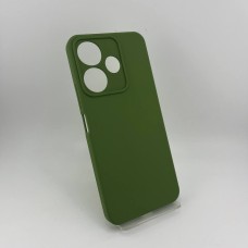 Силикон Original Xiaomi Redmi 13 4G / Poco M6 4G (ShutCam) (Оливковый)