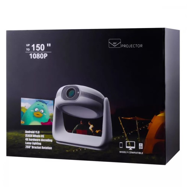 Домашній проектор Star K1 (Android 11  /  Full HD  /  180