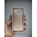 Силіконовий оригінальний чохол круглої форми для Apple iPhone 15 Pro (08) Пісочний рожевий