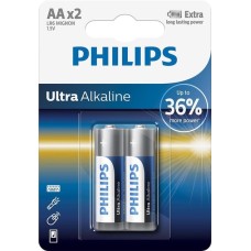 Батарейка Phillips Ultra Alkaline AA BLI (2шт) DT