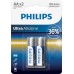 Батарейка Phillips Ultra Alkaline AA BLI (2шт) DT