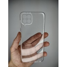 Силіконовий чохол WS для Samsung Galaxy M33 (2020) (ShutCam) (Прозорий)