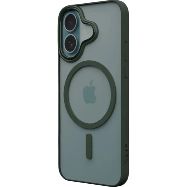 Накладка iLeraGo ColorAnt Clear Case Apple iPhone 16 (Deep Green) iLGCAClCaDG16