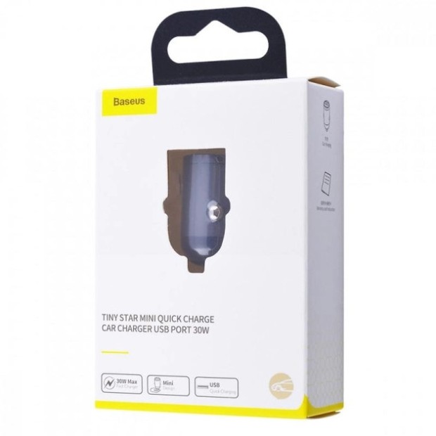 АЗП-адаптер Baseus Tiny Star Mini PPS 30W VCHX-B0G (1Type-C) (сірий)