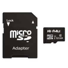 Карта памяти Hi-Rali MicroSDHC 32Gb (Class 10) + SD Adapter