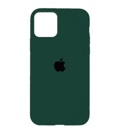 Силіконовий чохол Original Round для Apple iPhone 16 (73) Лісовий Зелений