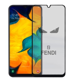 Защитное стекло 5D Picture Samsung Galaxy A20 / A30 / A50 (2019) Black (Fendi)