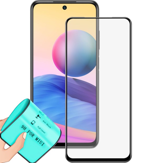 Захисне скло 5D Ceramic Xiaomi Redmi Note 10 5G Black