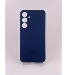 Чехол Silicone Case with MagSafe Samsung Galaxy S24 Plus/ S25 Plus (Тёмно-синий)..