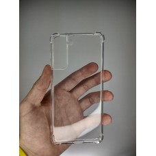 Силикон 6D Samsung Galaxy S21 (Прозрачный)