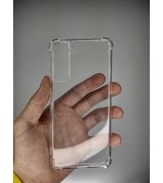 Силикон 6D Samsung Galaxy S21 (Прозрачный)