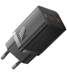 СЗУ-адаптер Baseus GaN5 Pro 40W (2Type-C) (Чёрный) CCGP180101
