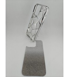 Накладка 3D Prism Metal Apple iPhone 16 Pro Max (Silver)