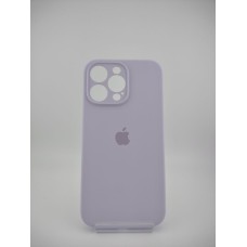 Силикон Original RoundCam Case Apple iPhone 14 Pro Max (71) Light Glycine