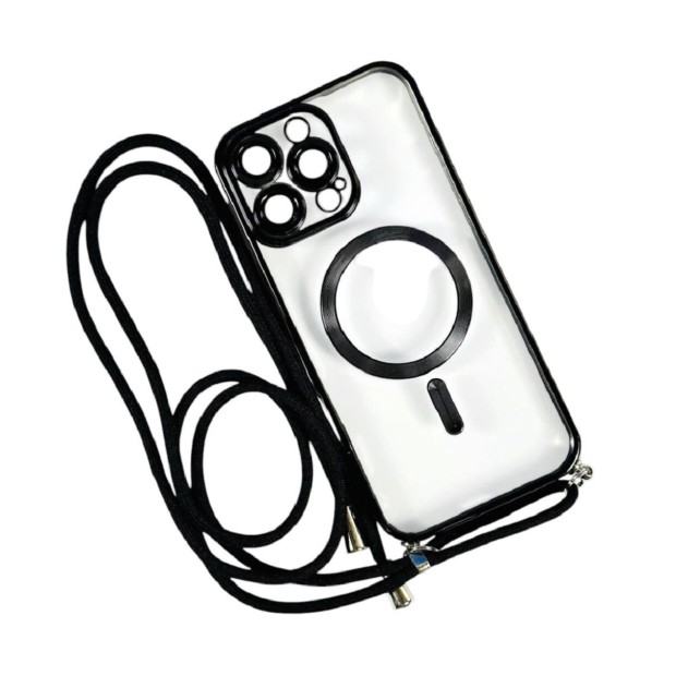 Чохол Cord UMKU Case Magsafe для Samsung S22 (чорний)